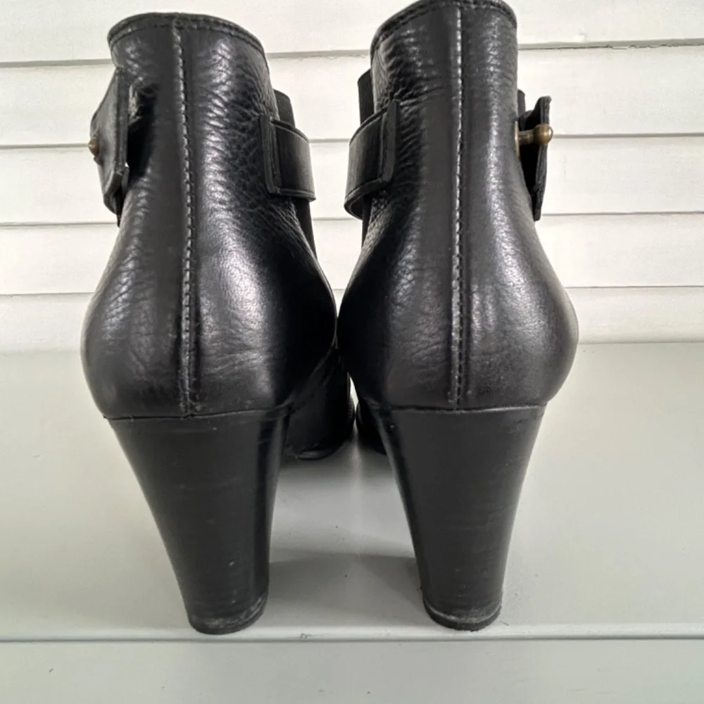 Madewell Lonnie Black Ankle Boots 3.5